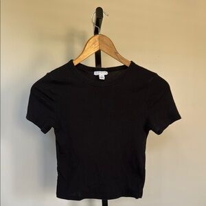 Topshop cropped shirt Nordstrom size 4